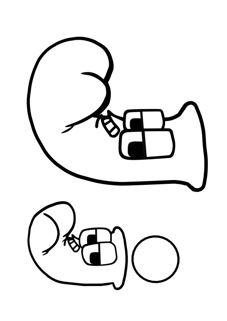 Alphabet Lore J J Colouring Page Alphabet Coloring Pages Coloring