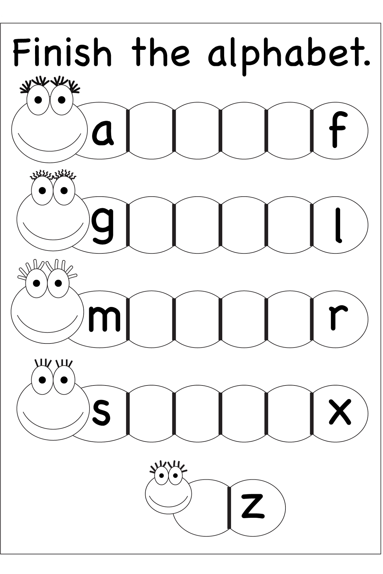 Alphabet Worksheets Pre K AlphabetWorksheetsFree