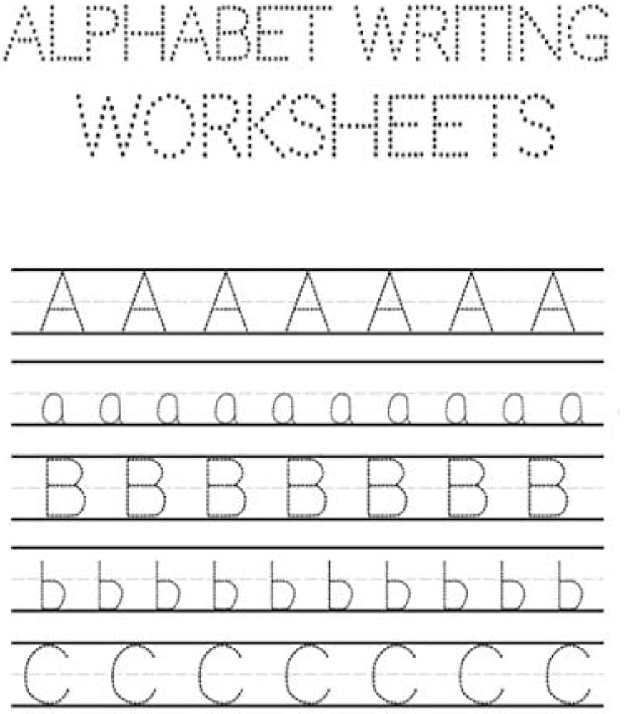 abc alphabet writing