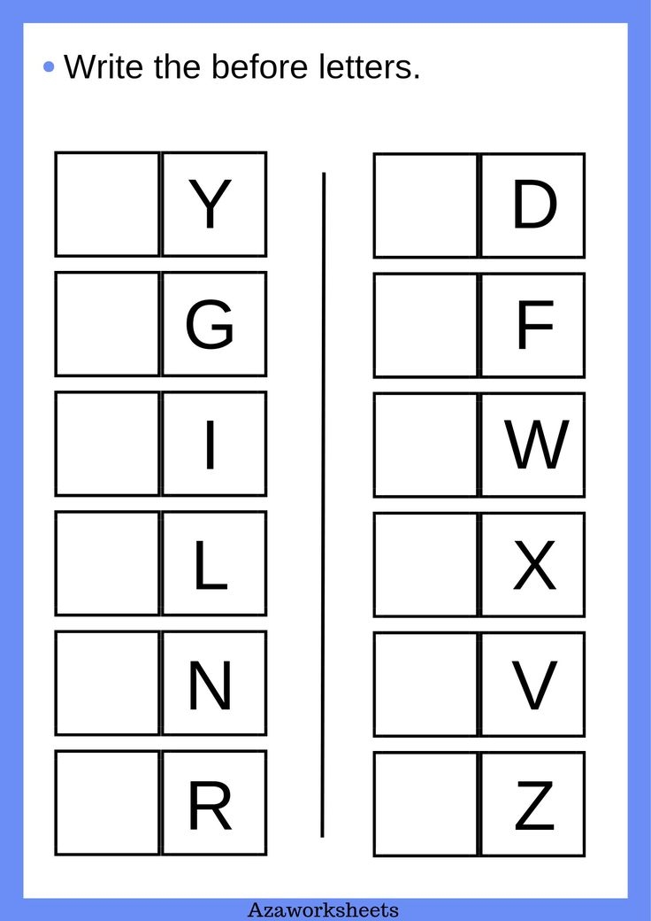 Alphabets Practice Worksheets For Preschoolers And Nursery Students