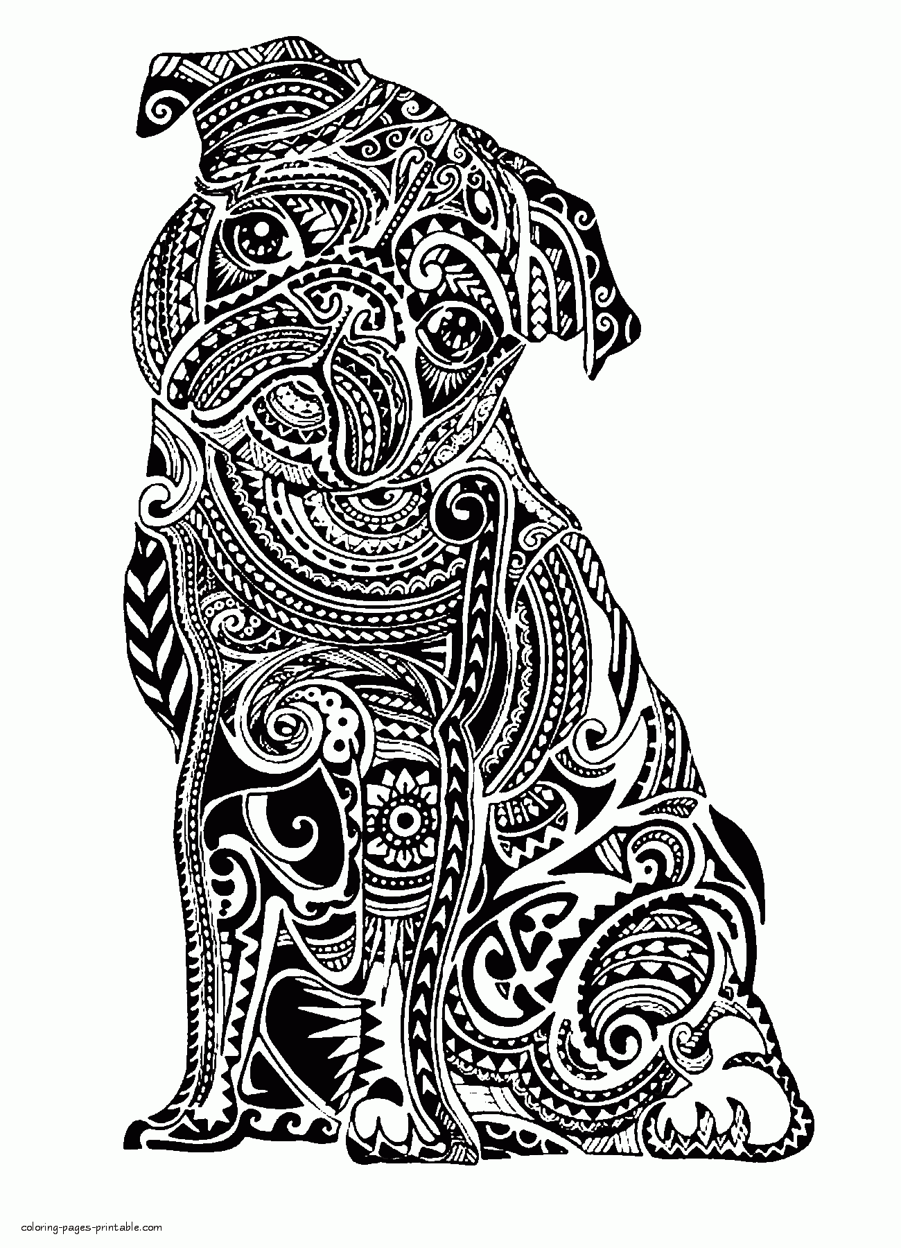 animal coloring pictures printable