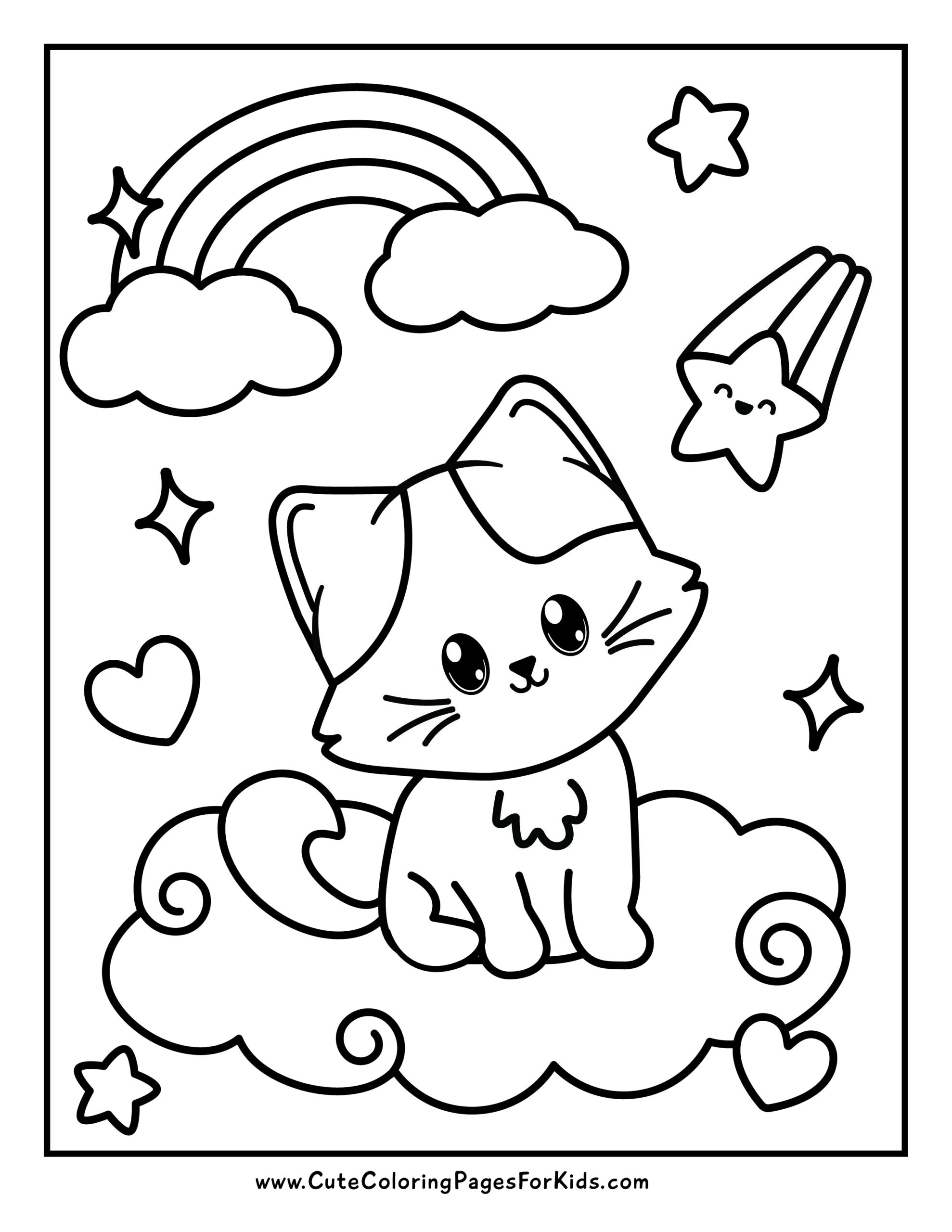 coloring page for kids
