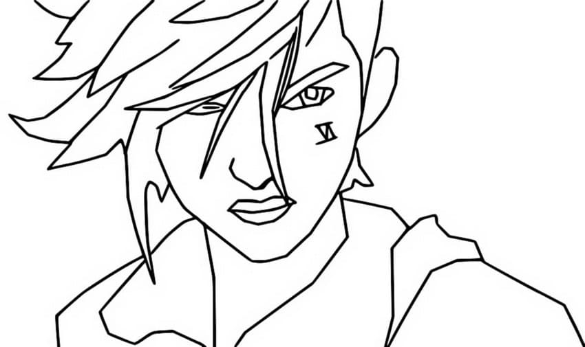 Arcane Jayce Coloring Page Free Printable Coloring Pages For Kids