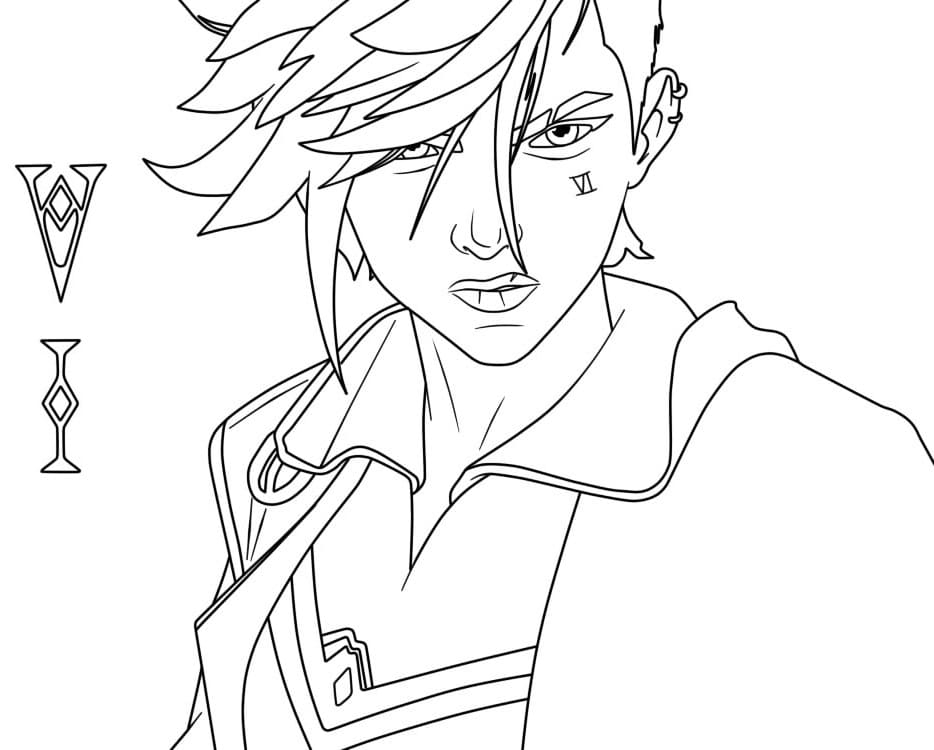 Arcane Vi Coloring Page Free Printable Coloring Pages For Kids