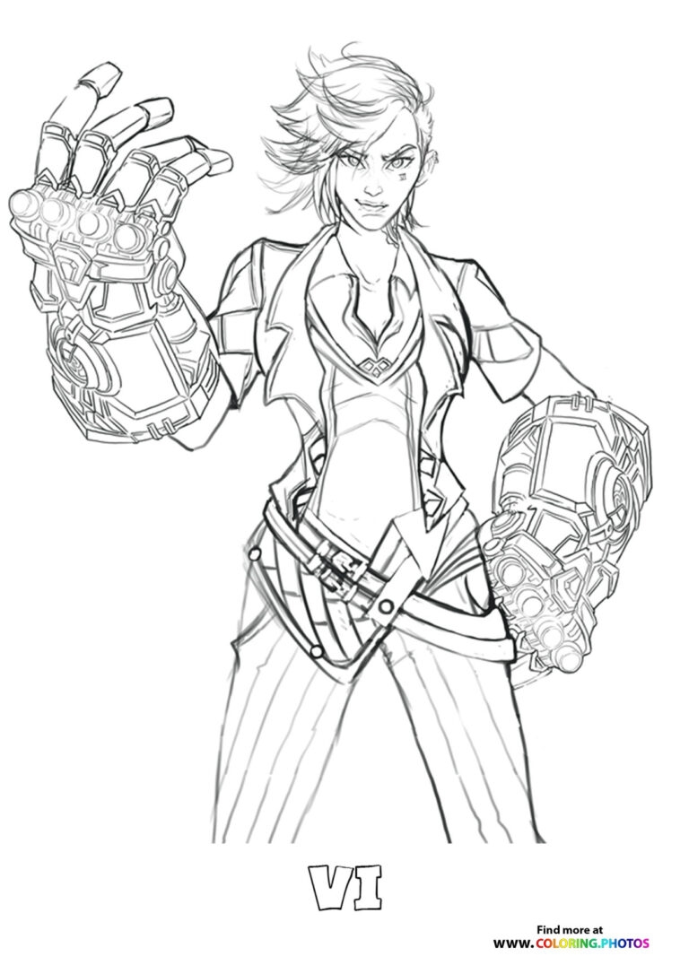 vi coloring page