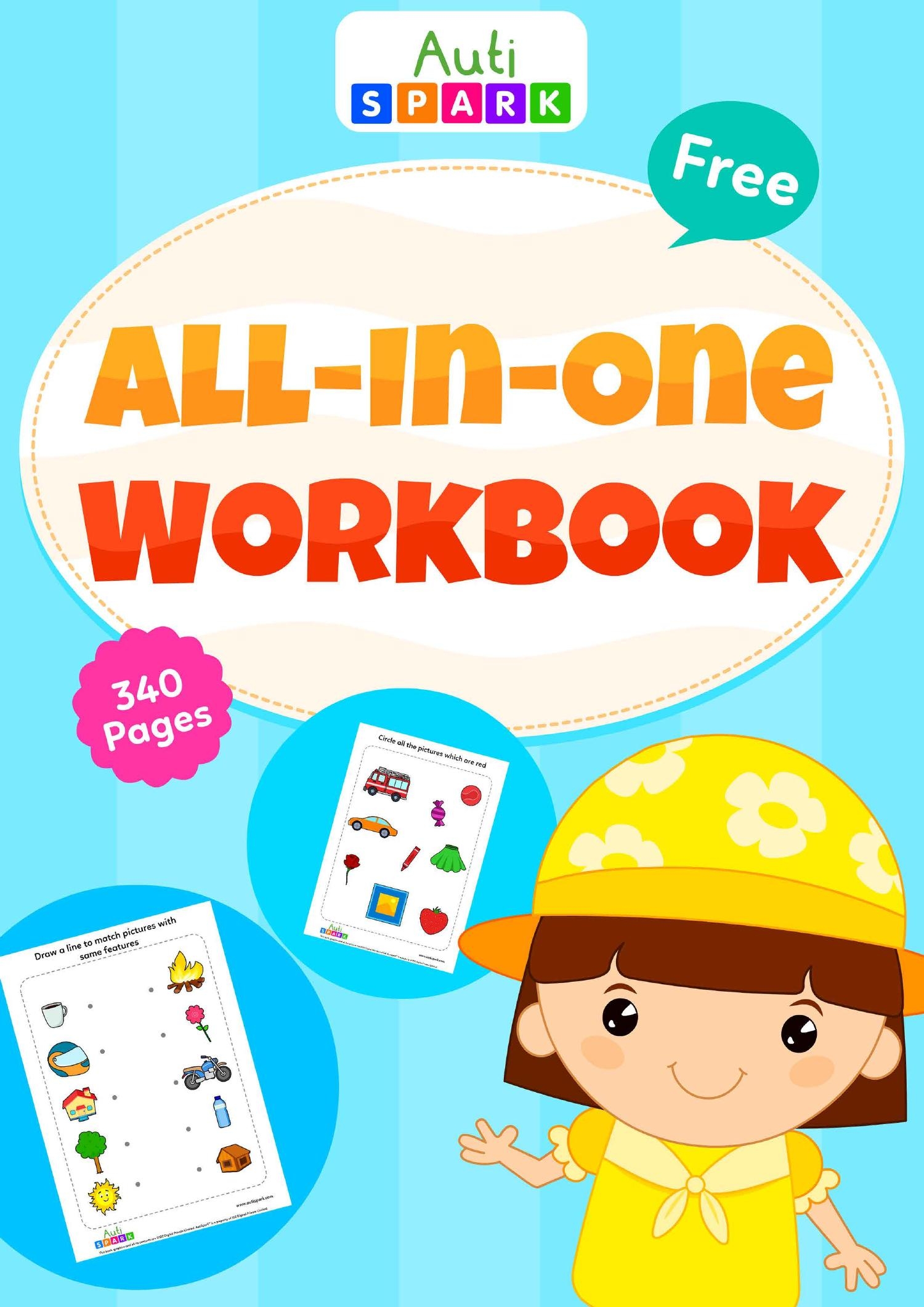 free printable children's workbook pdf