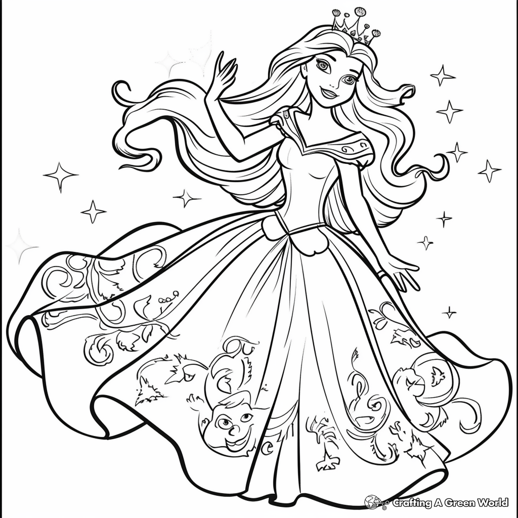 Barbie Images For Colouring Pages Infoupdate