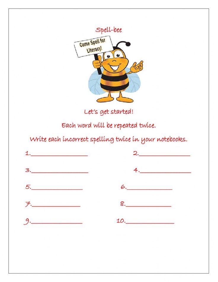 Bee Spelling Interactive Worksheet TopWorksheets Worksheets Library