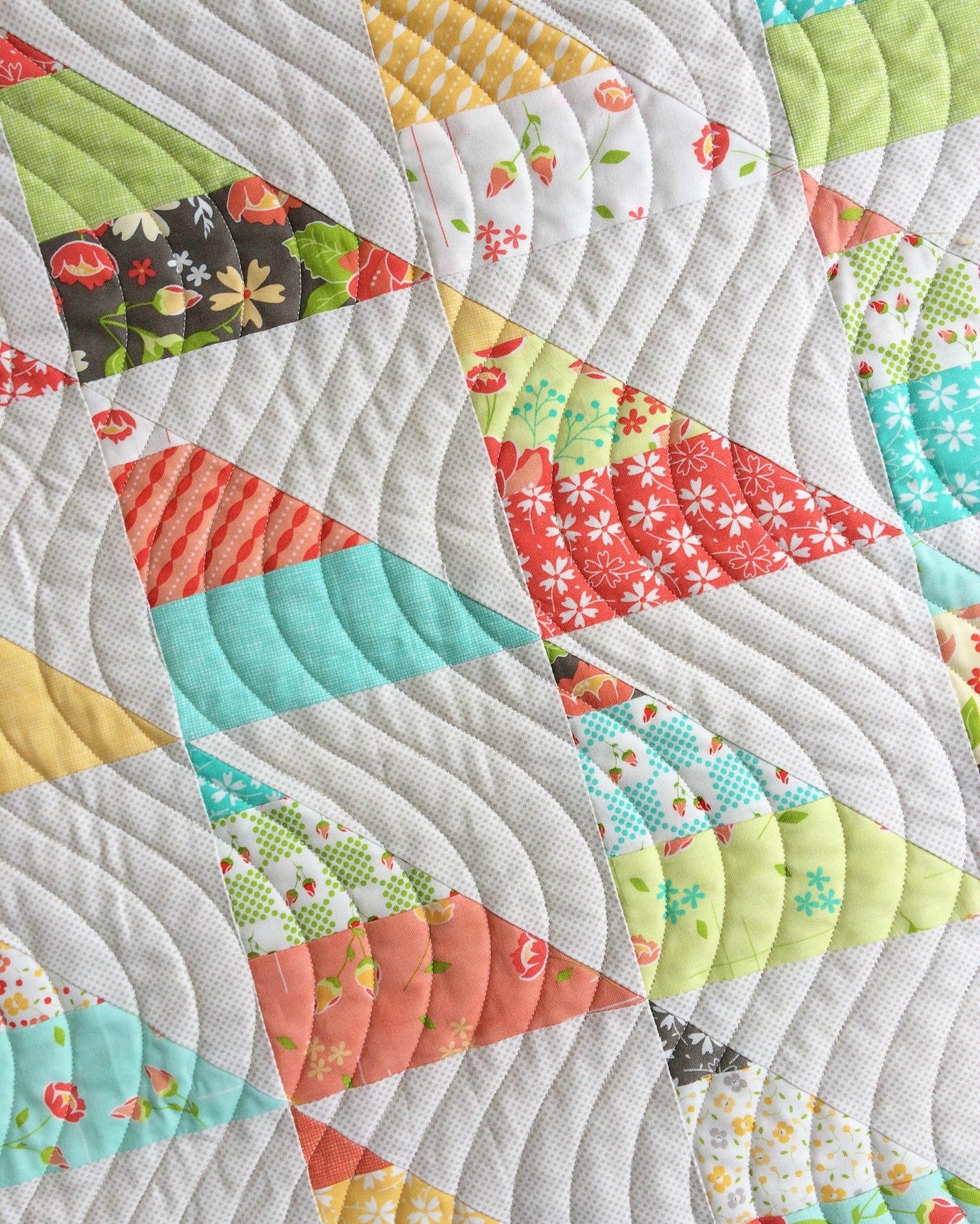 Beginner Free Hand Quilting Patterns A Good First Quilting Stitch To 