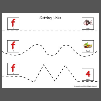 Beginning F Sound Tracing
