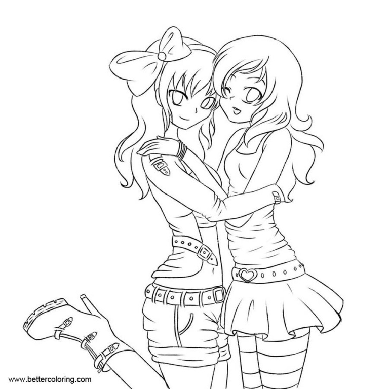 coloring pages girls free