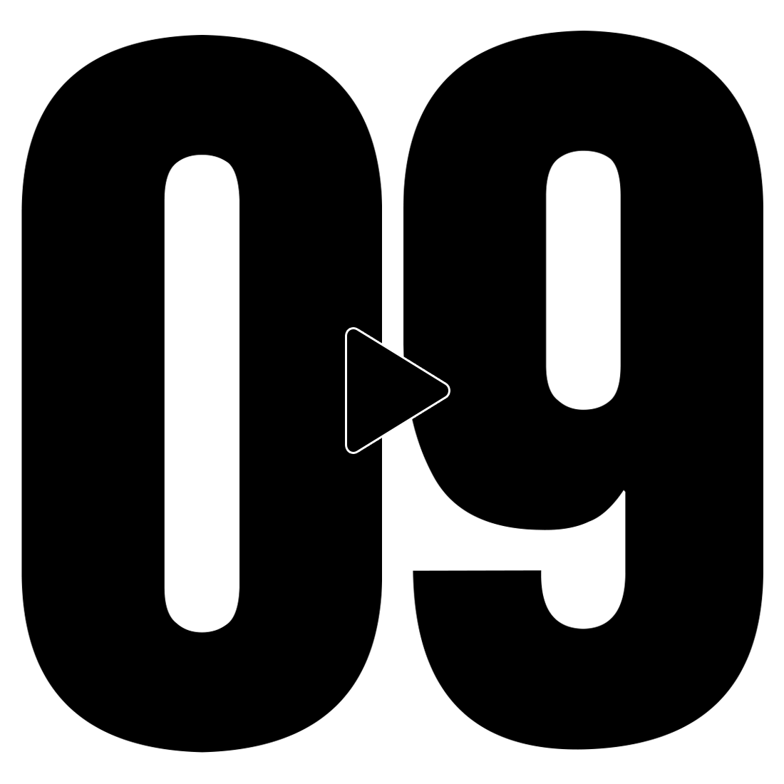 Big Number Templates For Numbers Solid Black Numbers Full Page Size 