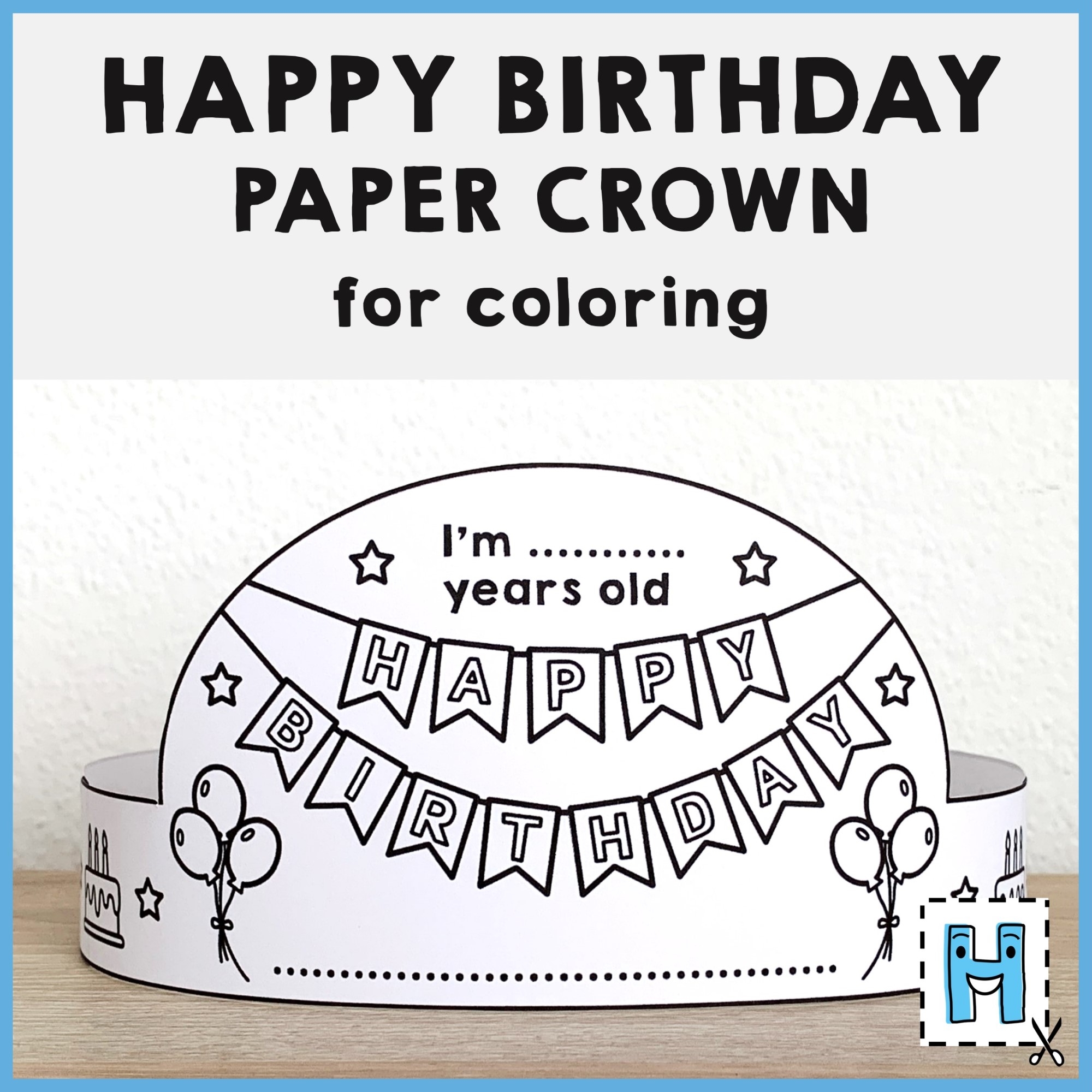 free crown printable template pdf
