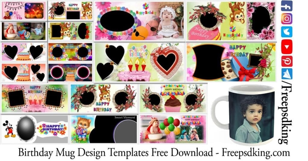 free mug printing templates