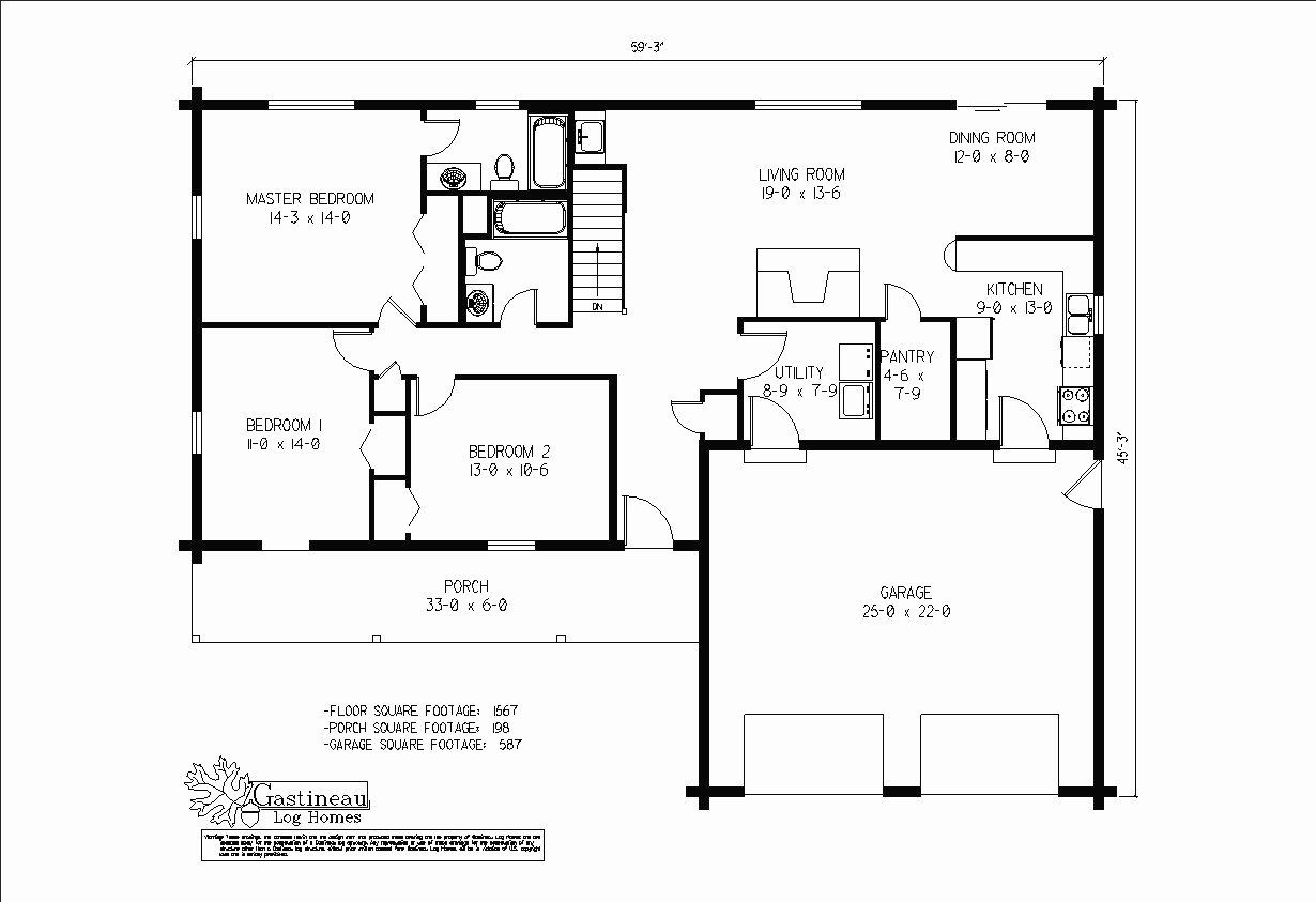 Blank House Plan Template