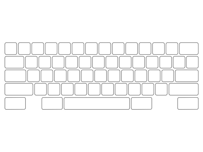 Blank Keyboard Template Tim 39 s Printables