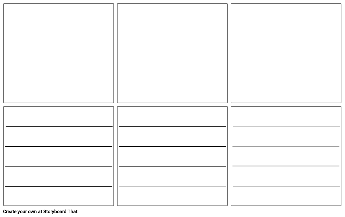 blank storyboard templates