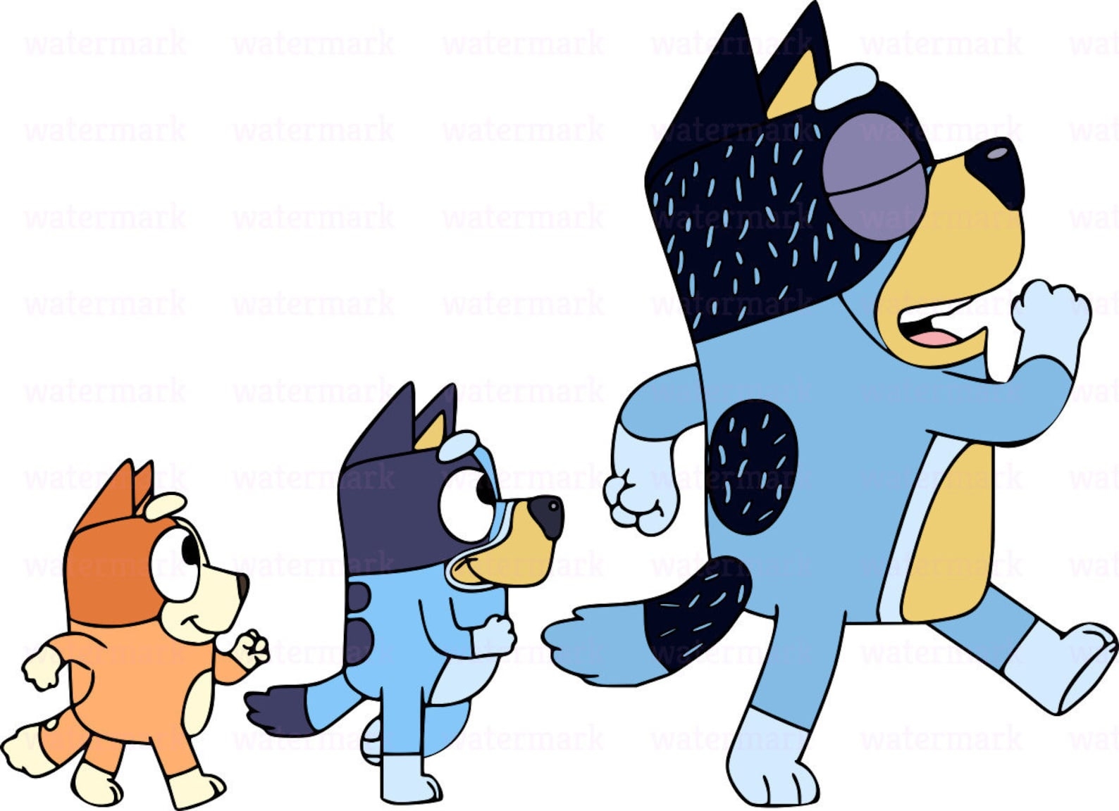 free printable bluey