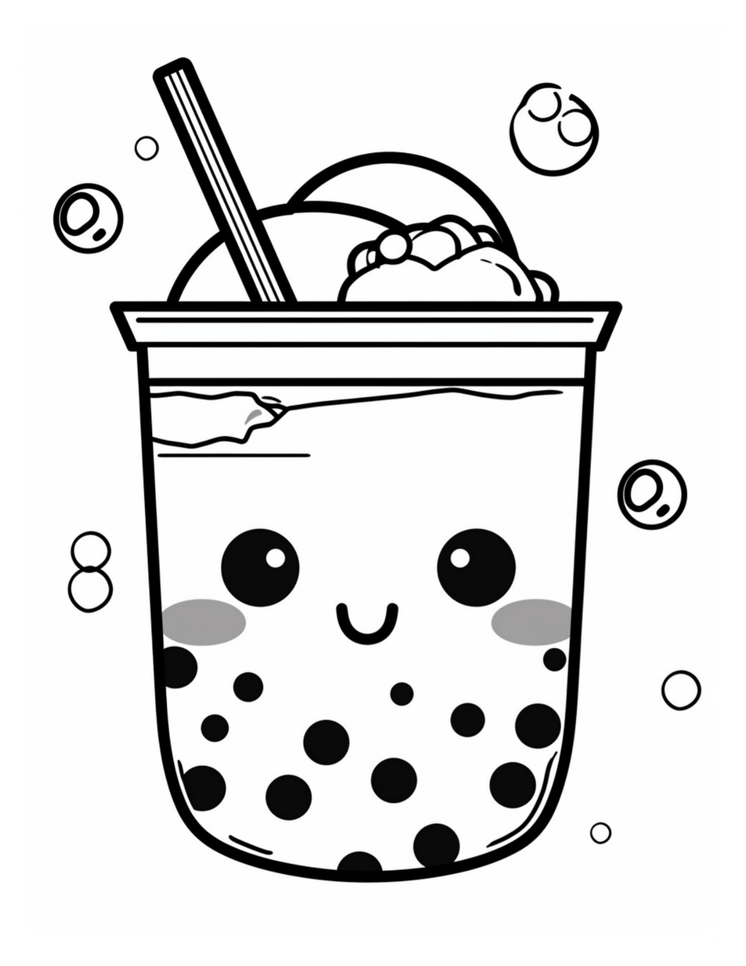 Boba Coloring Page Coloring Home