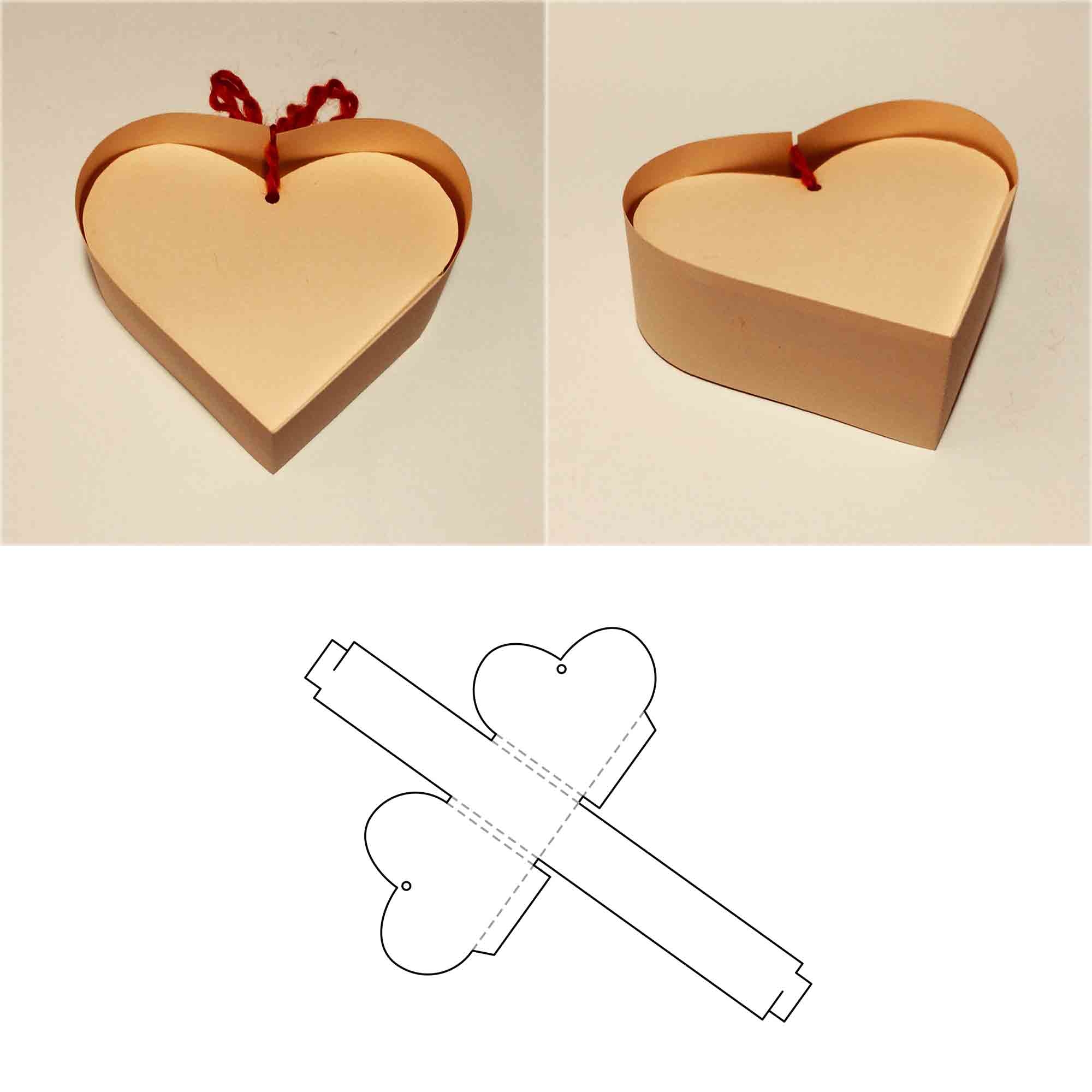 Box With Handle Template Square Box Cube Box Favor Box G Inspire 