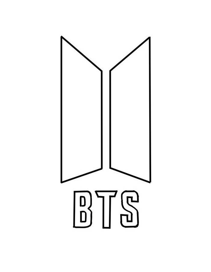 free printable bts coloring pages