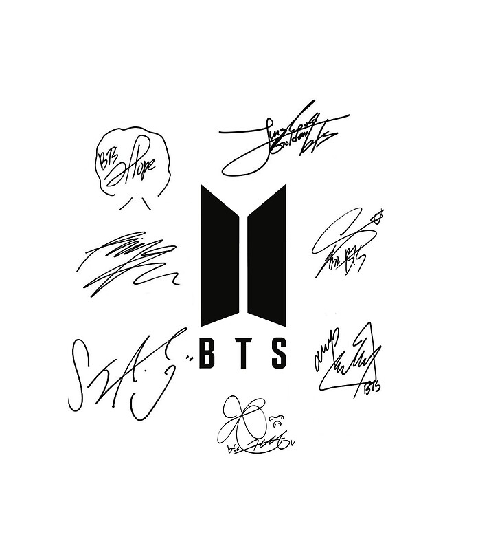 Bts Coloring Pages Printable Bts Logo Coloring Pages Bts Bts Coloring