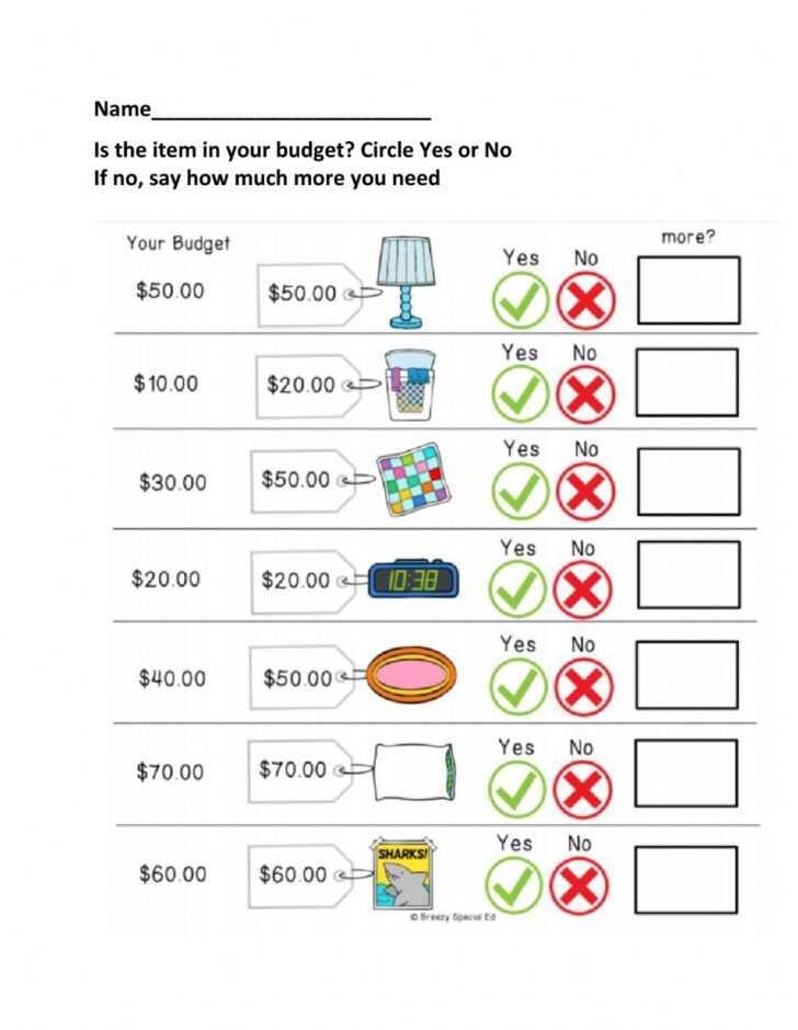 worksheets for kids pdf