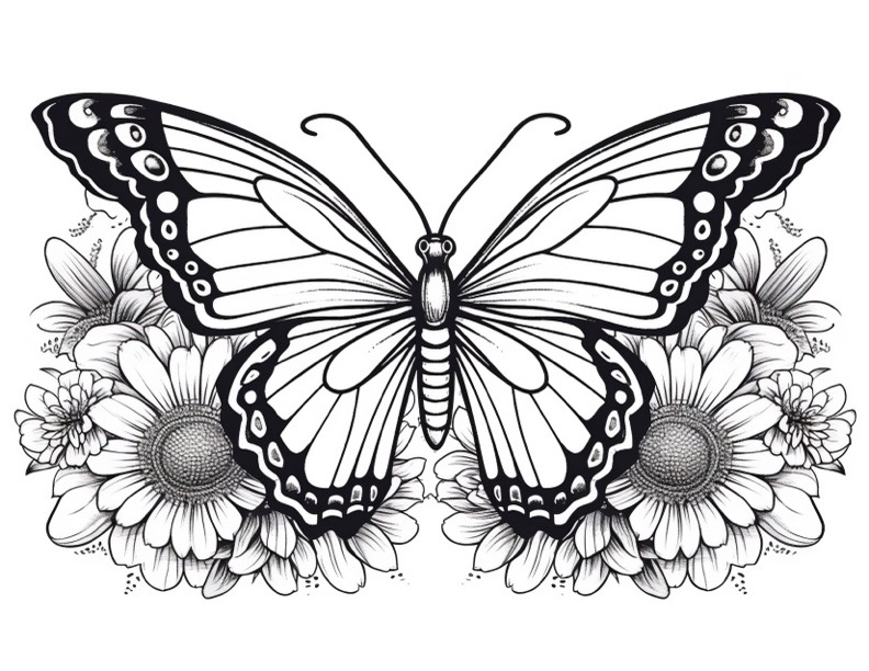 coloring page adult