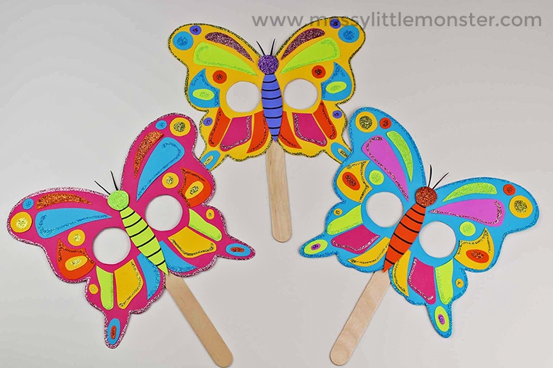 Butterfly Mask Template Printable