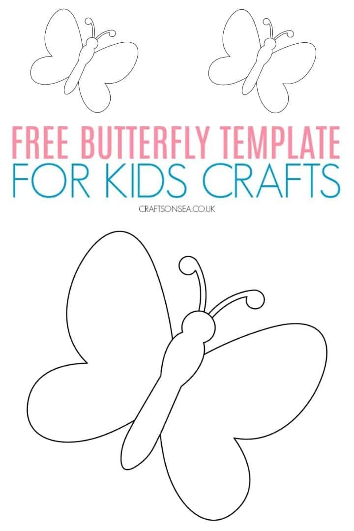 Butterfly Template FREE Printable PDF Butterfly Template Butterfly
