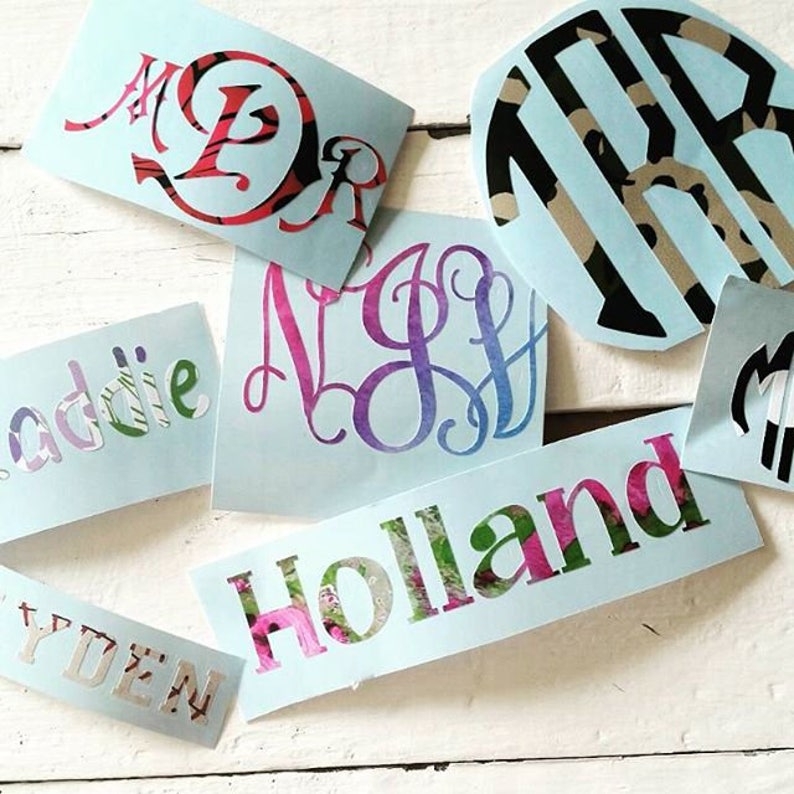 Car Decal Design Your Own Car Decal Custom Decal Window Etsy