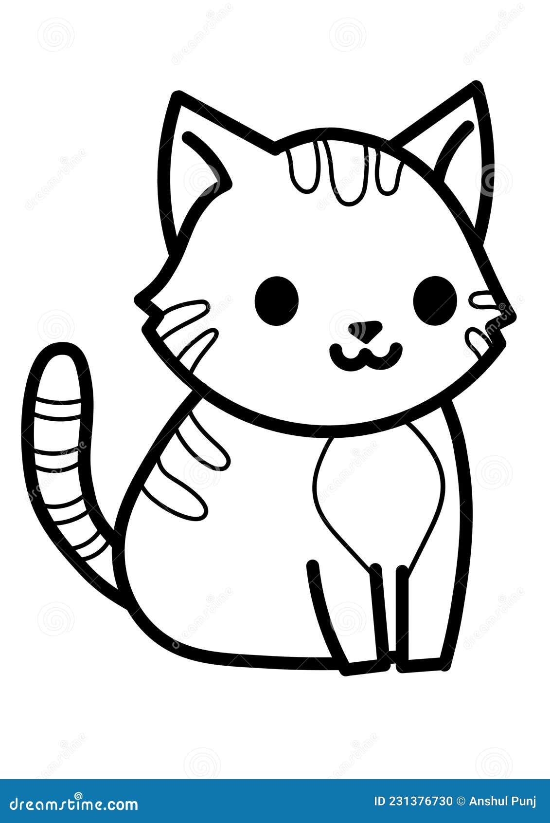 Cat Colouring Pages