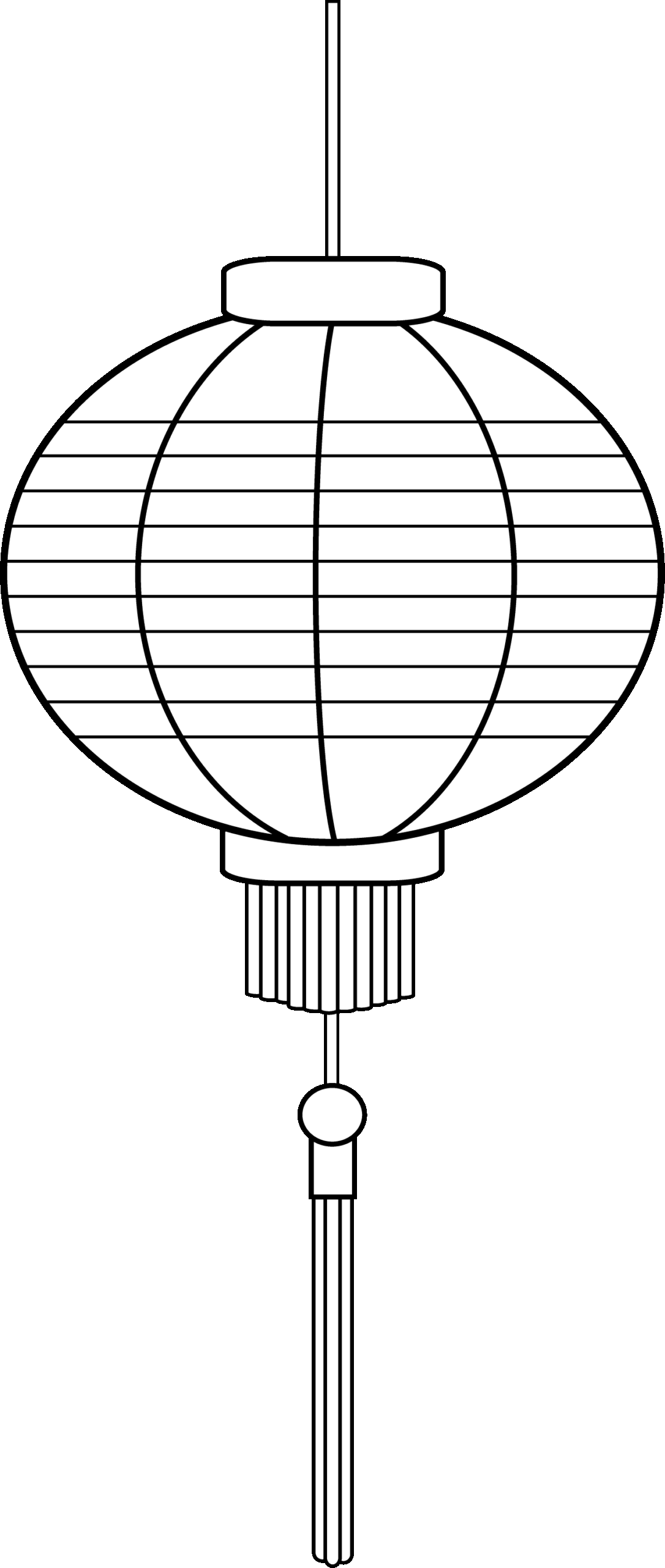 chinese lantern free printable
