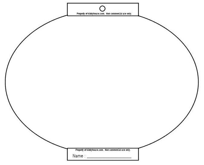 chinese new year lantern template