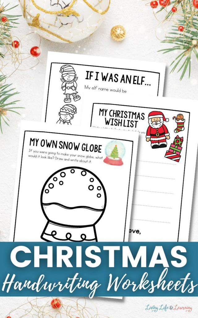 Christmas Handwriting Worksheets Free Homeschool Deals