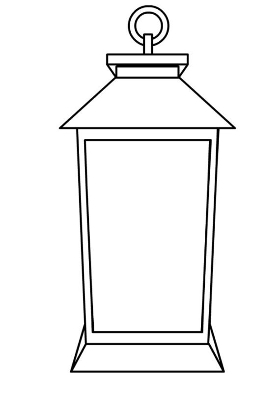 simple lantern template