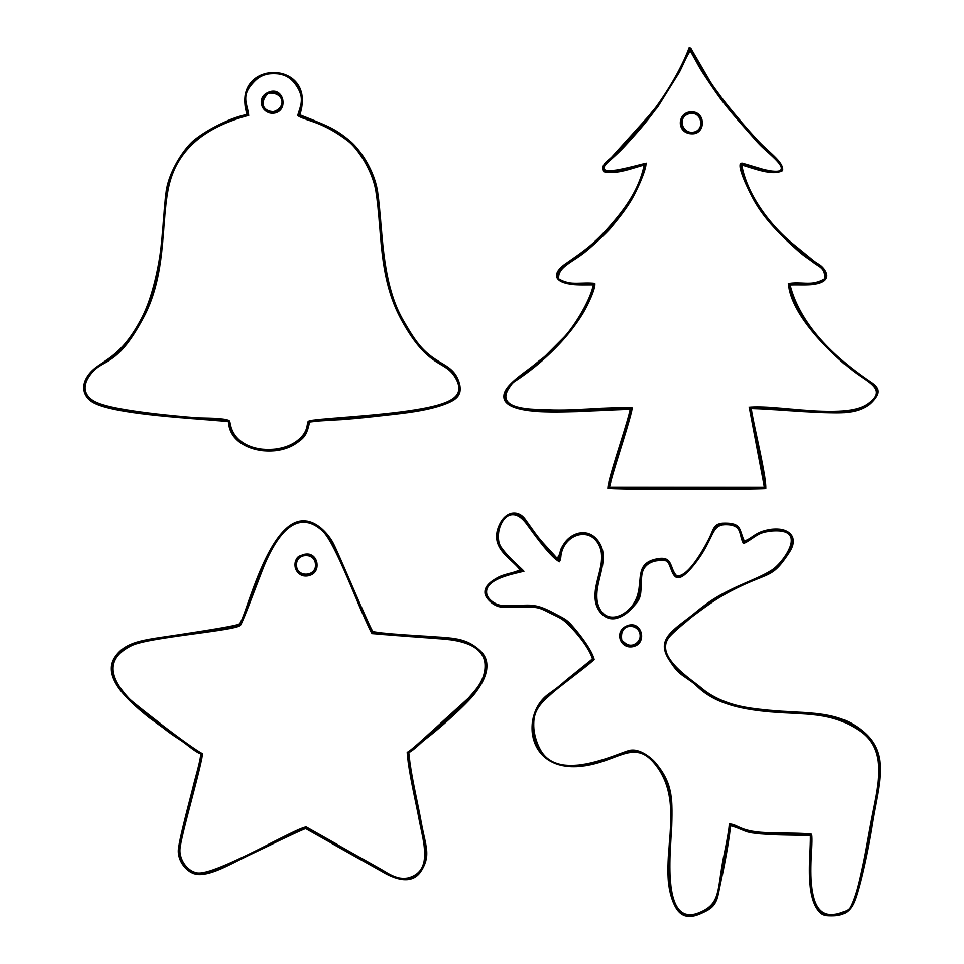 Christmas Tree Ornament Templates Printable Psoriasisguru