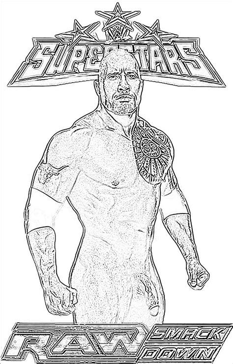 Cody Rhodes Wwe Coloring Pages Coloring Pages