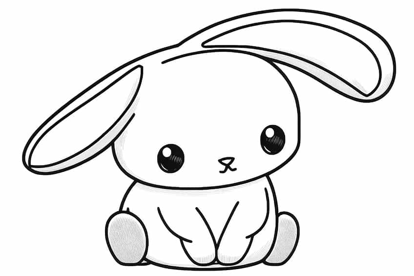 Coloring Page Bunny Coloring Book 6000 Coloring Pages