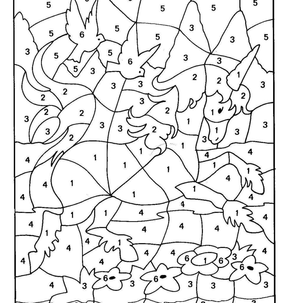 Coloring Page Phenomenal Colornumber Coloring Pages Free Free 