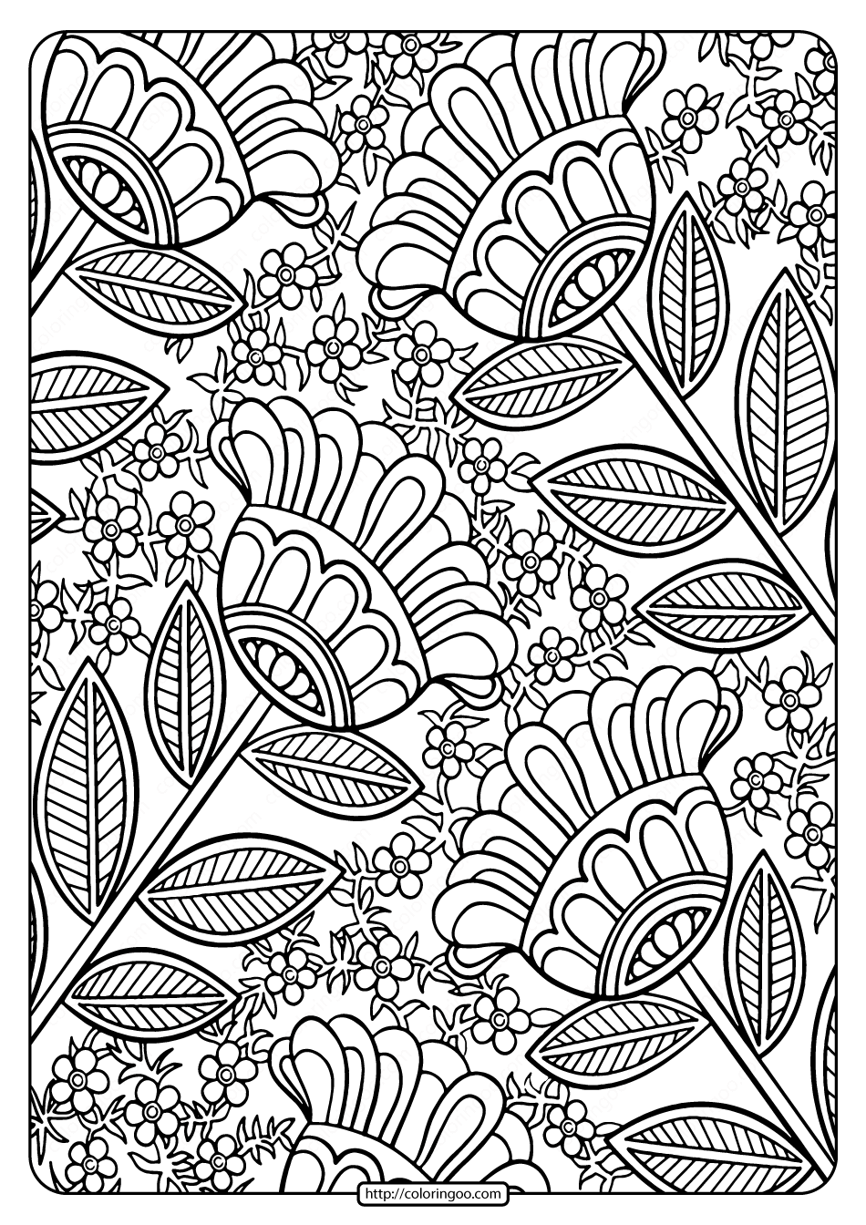 coloring for adults printable free
