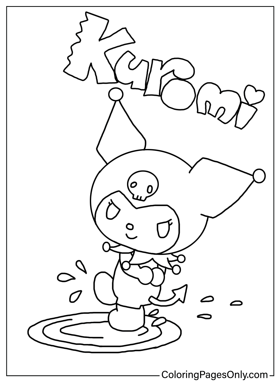 free coloring pages Kuromi