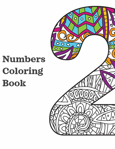 Coloring Pages Numbers Printable Number Coloring Book Etsy Images