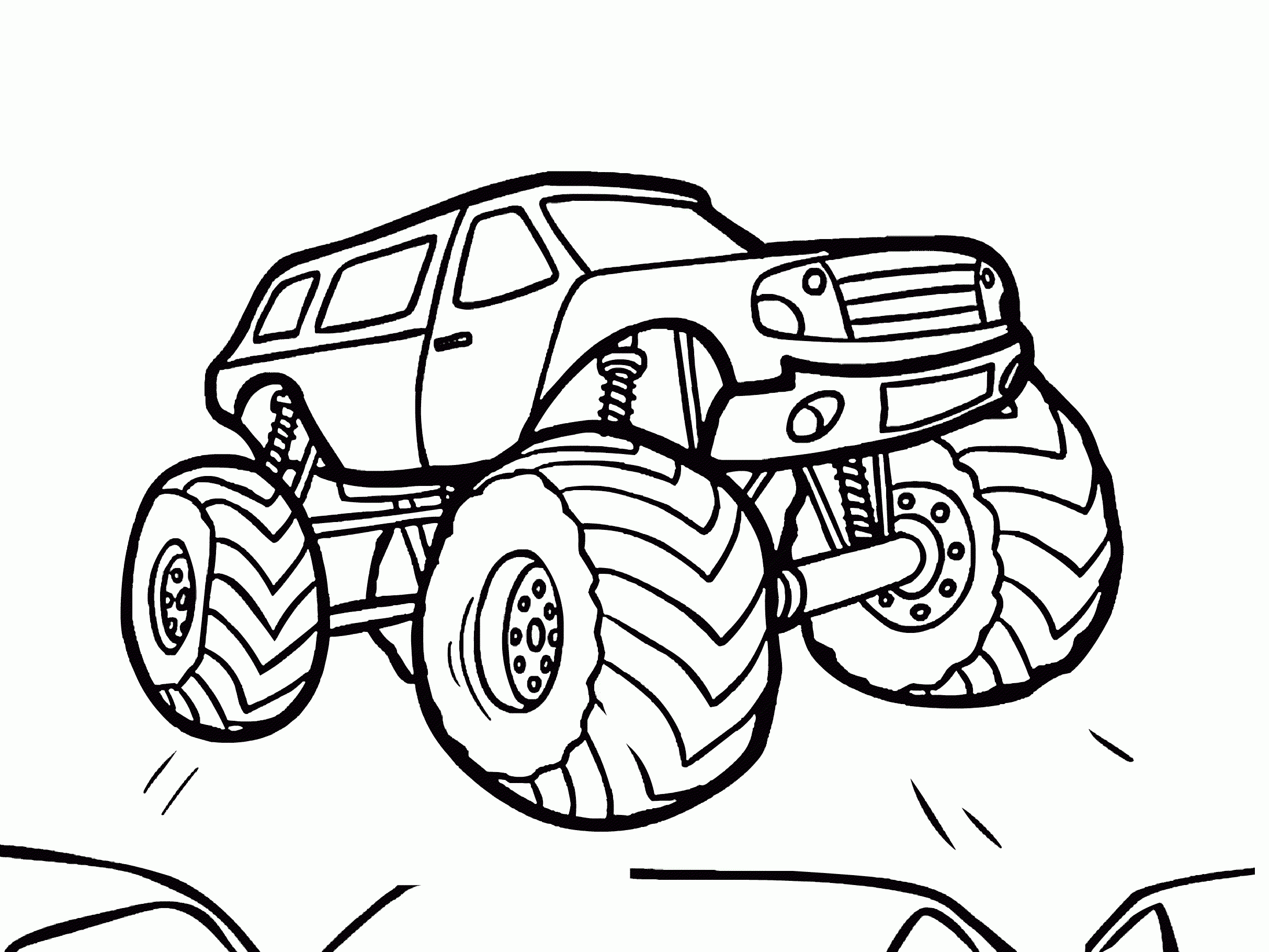 Coloring Pages Of Trucks For Boys