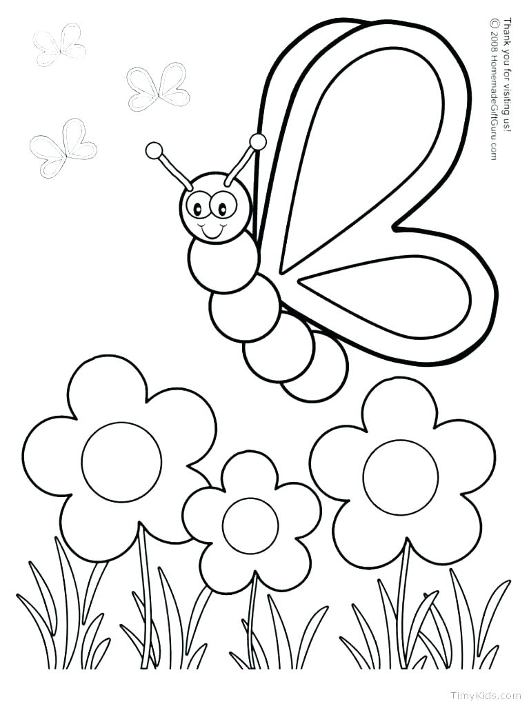 Coloring Pages Spring Theme Coloring Pages