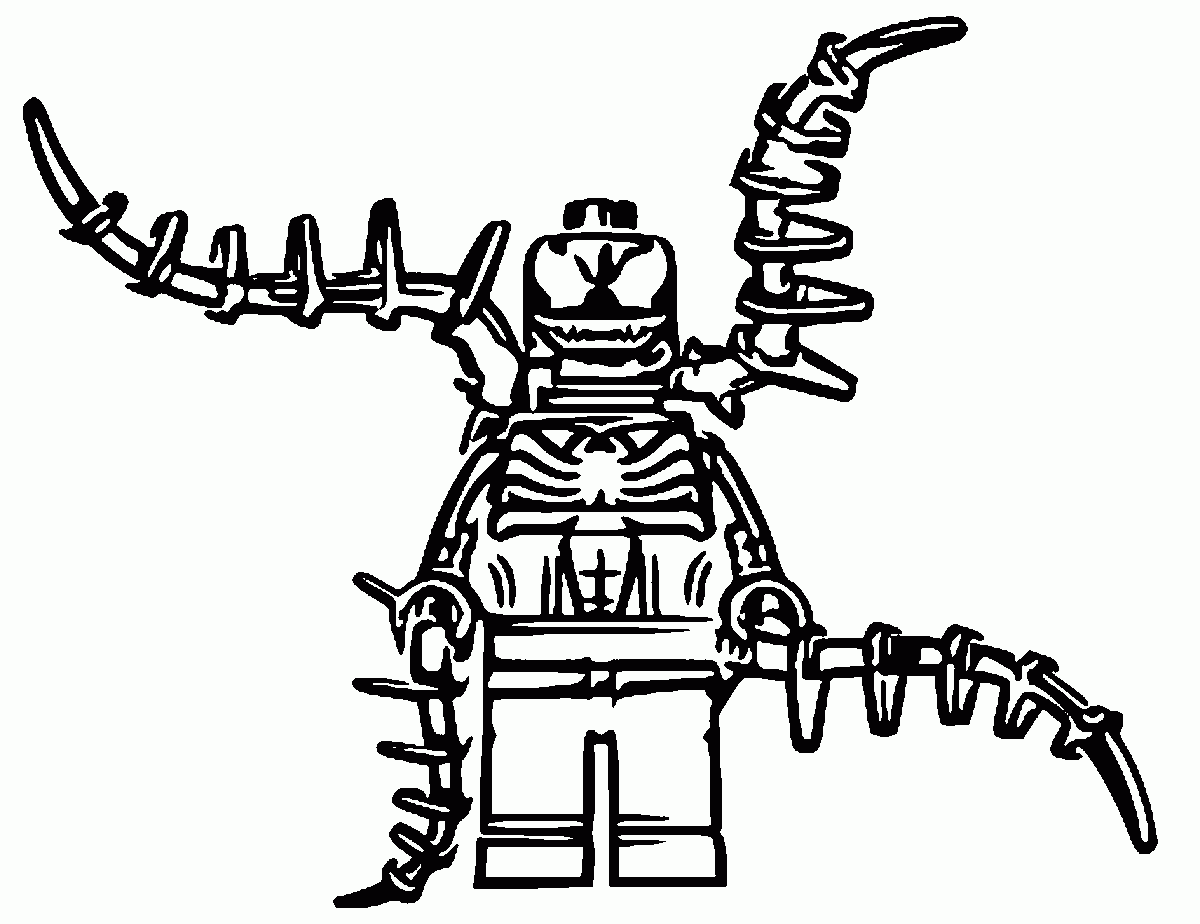 Coloring Pages Venom Coloring Home