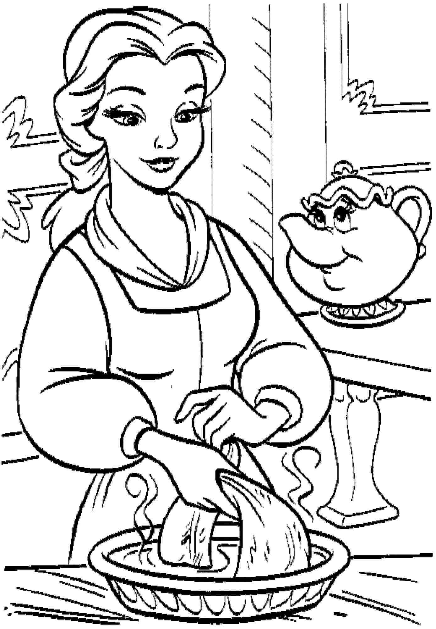 free printable Disney colouring pictures