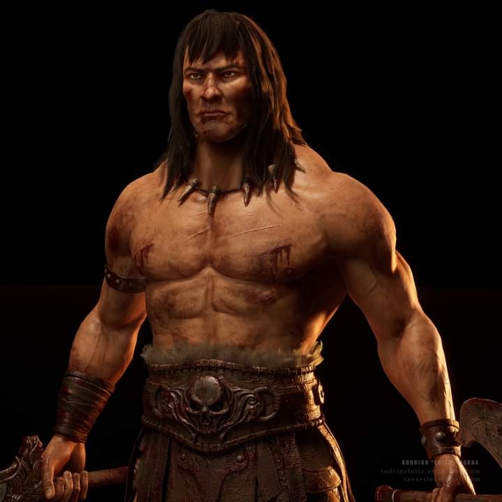 Conan The Barbarian Painting Blank Template Imgflip