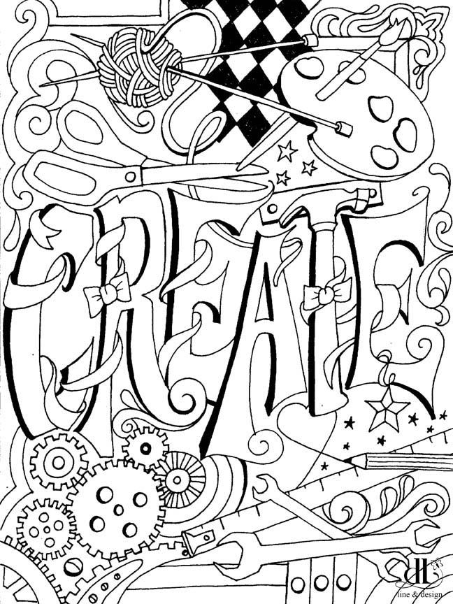 Create Coloring Page