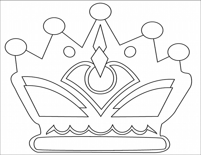 make your own crown template